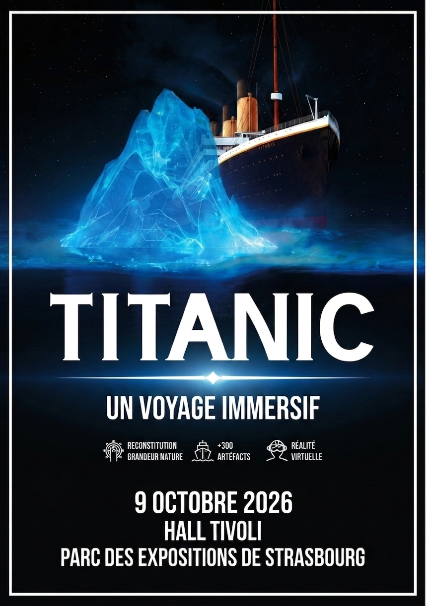 Affiche expo Titanic
