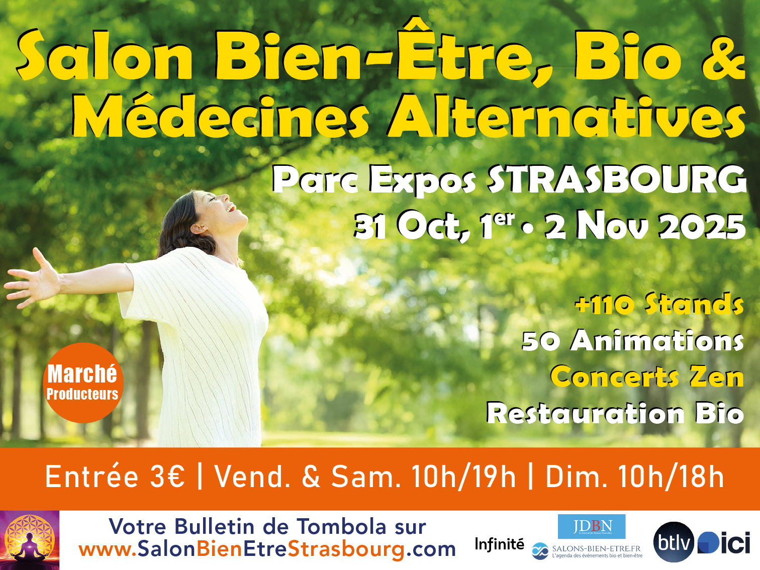 Salon Bien être Bio Spiritualité Strasbourg 2025